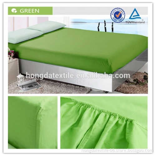 green 100% cotton comforter bed cover/ mattress cover